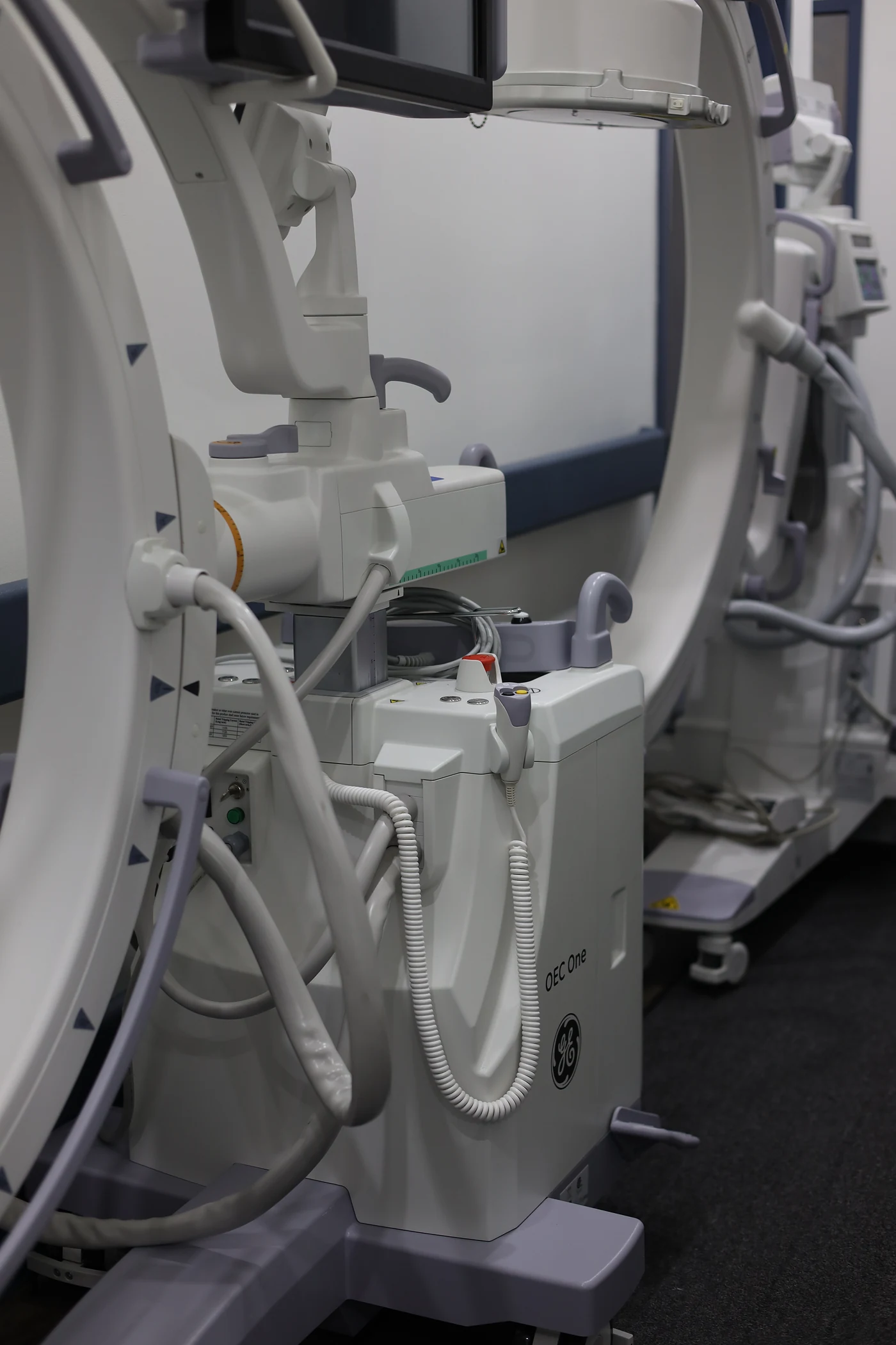 C-arm imaging equipment in the procedure room