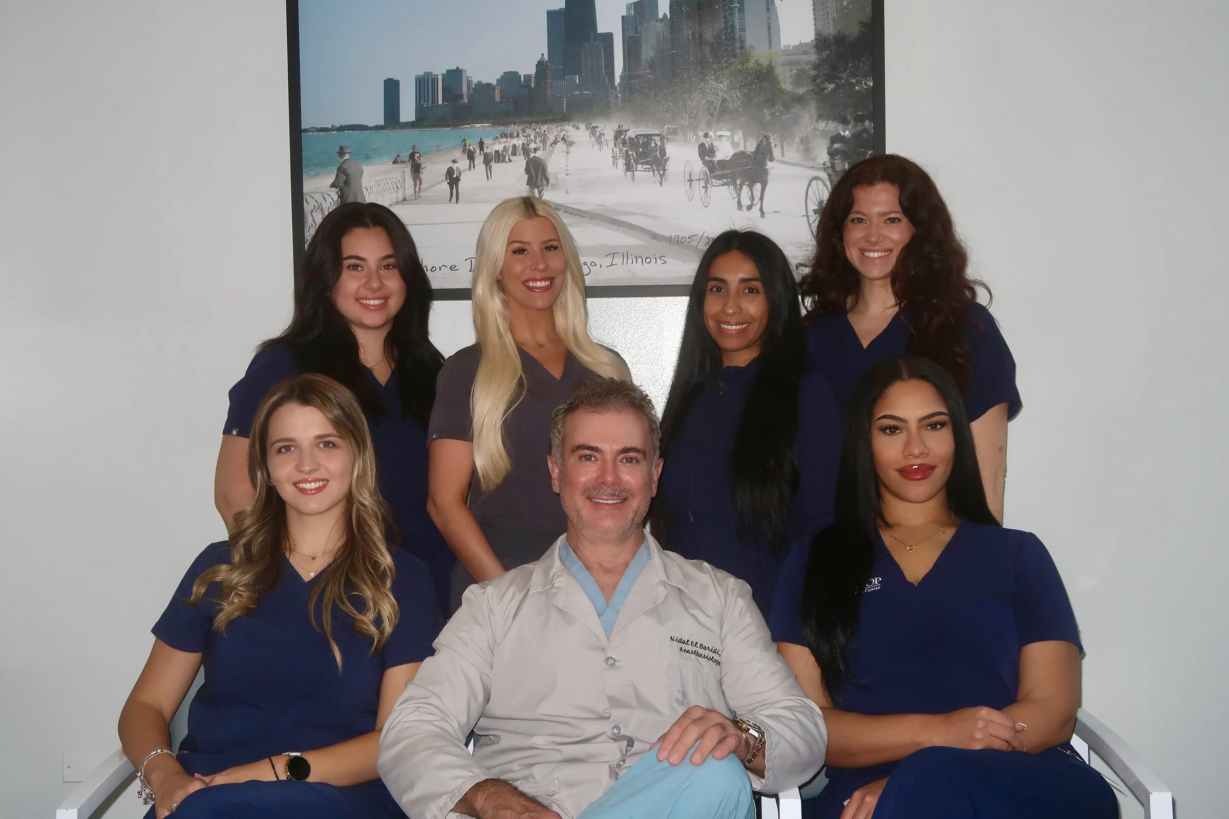 Dr. Nidal Elbaridi and the Loop Medical Center team